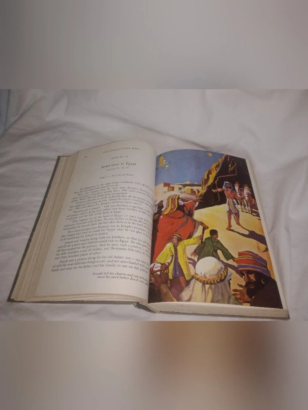 Vintage The Child's Story Bible 1949 Book by Catherine F Vos Religion Christian